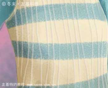 ‘photoshop鼠绘可爱的围红围巾的小女孩‘