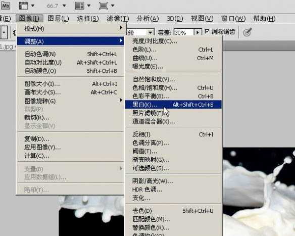 ‘photoshop合成动感的喷溅郁金香教程‘