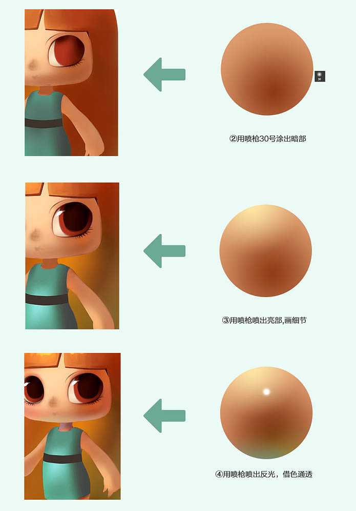 ‘PS鼠绘手拿棒棒糖卡通萌女孩‘