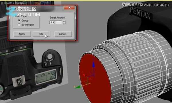 3dsmax制作数码单反照相机建模教程,