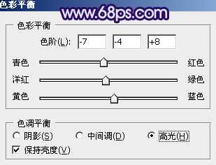 ‘Photoshop将草地婚片调制出柔美的蓝紫色‘
