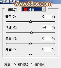 ‘Photoshop给绿树中的人物加上唯美的秋季橙绿色‘