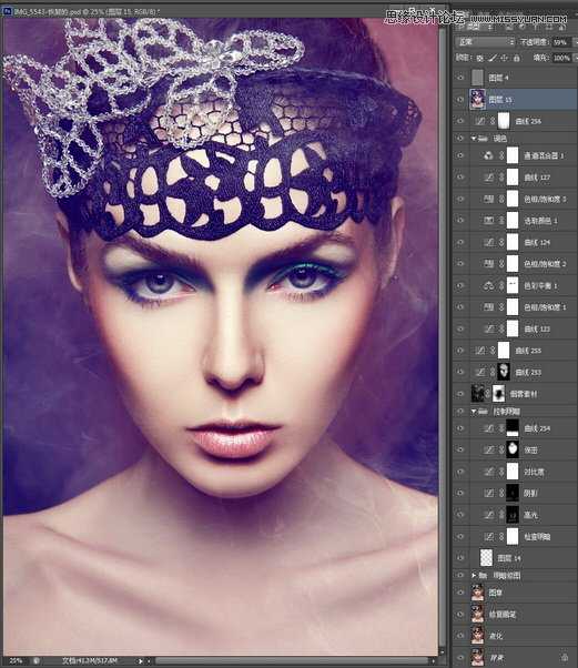 ‘使用Photoshop人像照片商业精修教程‘