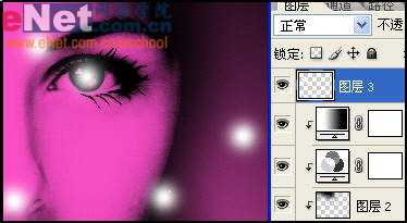 Photoshop教程:MM眼睛艺术处理效果_脚本之家jb51.net网络整理