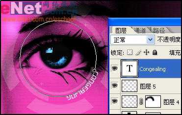 Photoshop教程:MM眼睛艺术处理效果_脚本之家jb51.net网络整理
