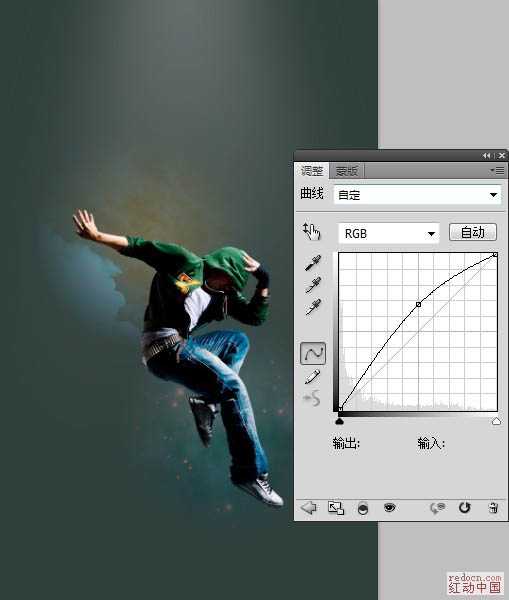 ‘Photoshop制作绚丽的潮流舞者‘