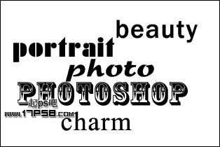 ‘Photoshop打造超酷的彩色文字人像‘