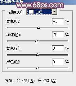 ‘Photoshop将草原人物图片调制出小清新的黄蓝色‘