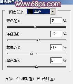 ‘Photoshop将草原人物图片调制出小清新的黄蓝色‘