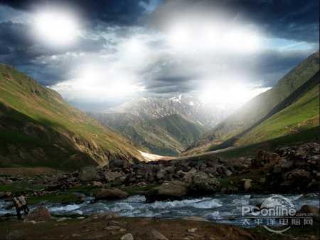‘Photoshop打造史诗般的风景图‘