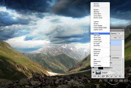‘Photoshop打造史诗般的风景图‘