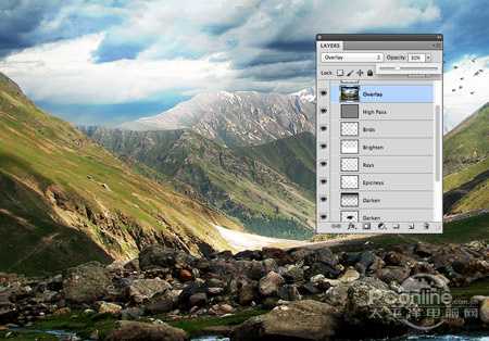 ‘Photoshop打造史诗般的风景图‘