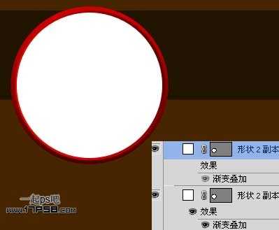‘photoshopCS5制作红色的圣诞壁纸效果‘