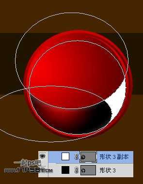 ‘photoshopCS5制作红色的圣诞壁纸效果‘