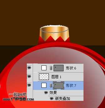 ‘photoshopCS5制作红色的圣诞壁纸效果‘
