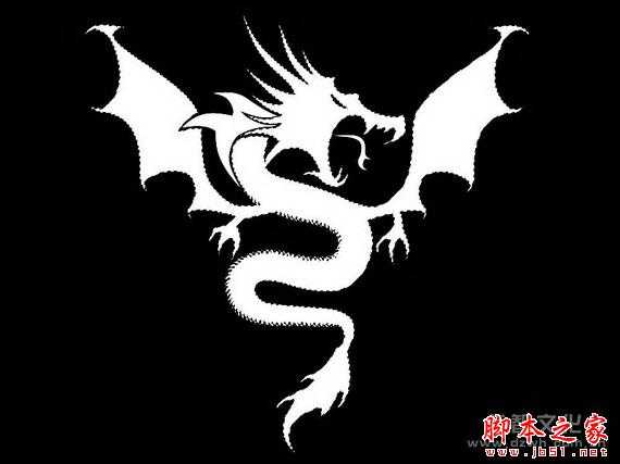 ‘Photoshop模拟制作白银质感的飞龙效果‘