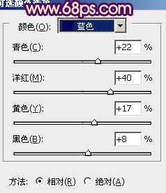 ‘Photoshop将绿色的外景人物图片调成甜美的粉色‘