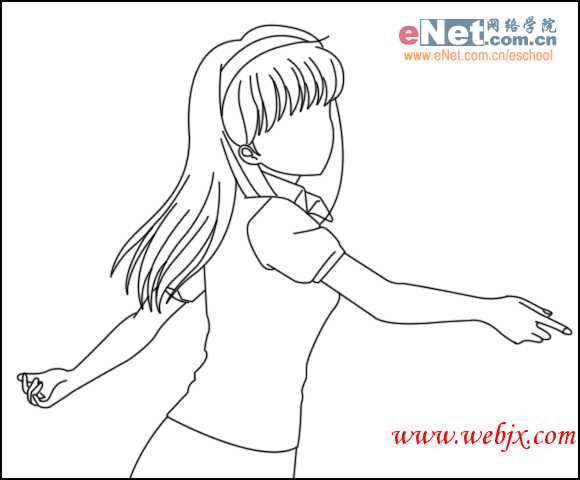 Photoshop打造心跳回忆美女诗织