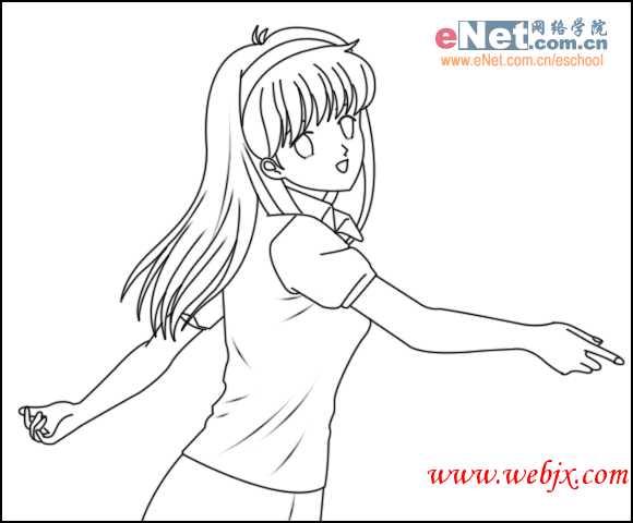 Photoshop打造心跳回忆美女诗织