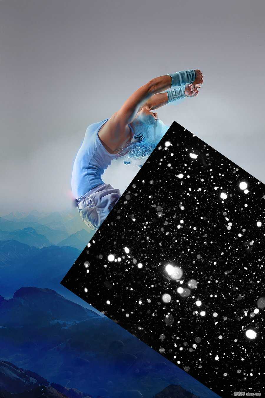 ‘Photoshop给人物照片添加翅膀教程‘