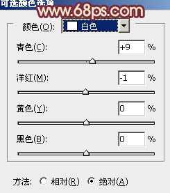 ‘Photoshop将外景人物图片增加上柔美的暖褐色‘