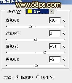 ‘Photoshop将草地婚片调制出柔美的暗调黄褐色效果‘