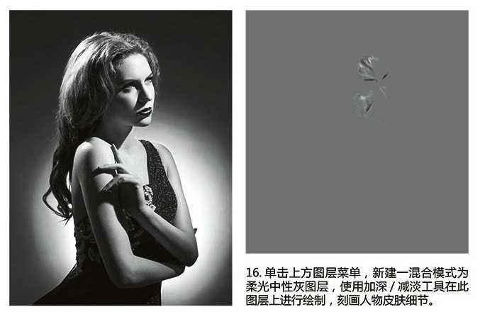 ‘PS调出好莱坞经典黑白照片‘