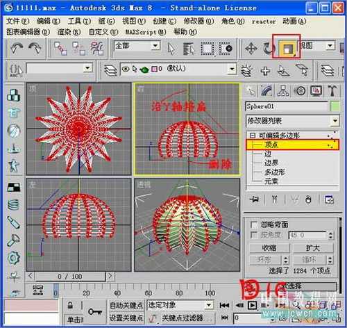3DS MAX毛发修改器制作逼真仙人球