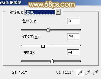 ‘Photoshop为树林美女调制出怀旧的柔褐色‘