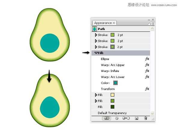 Illustrator绘制立体逼真的鸭梨效果图,