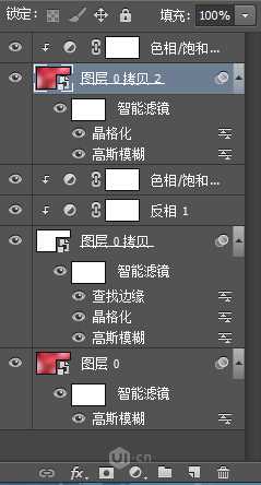 ‘PS简单制作漂亮流行的低多边形背景‘