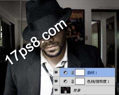‘photoshop合成制作出骷髅僵尸‘