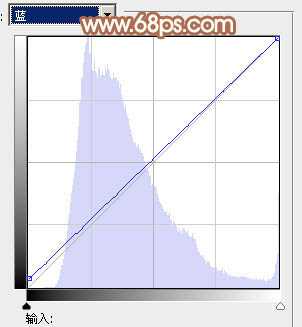 ‘Photoshop为树林中的女孩调出小清新的绿橙色‘