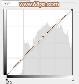 ‘Photoshop为树林中的女孩调出小清新的绿橙色‘