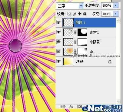 ‘Photoshop图片合成一幅漂亮的中国风古韵春景之画‘