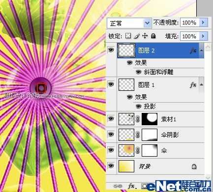‘Photoshop图片合成一幅漂亮的中国风古韵春景之画‘