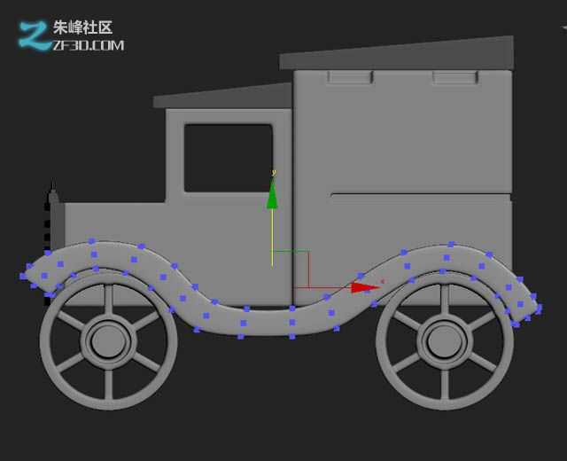 3Dmax制作木质纹理的立体玩具车教程,