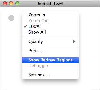 Show Redraw Regions 技术分享