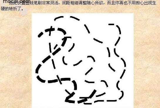 ‘Photoshop双重画笔使用实例分享‘