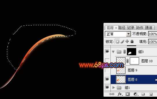 ‘Photoshop设计制作出梦幻的彩色艺术光束丝壁纸‘