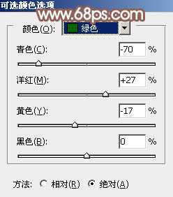 ‘Photoshop将绿树边的美女调制出甜美的小清新淡褐色‘