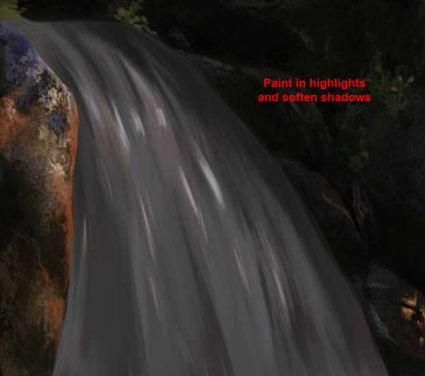 ‘PS绘制逼真的大型山水场景‘