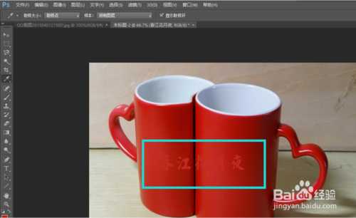 ‘PS上给自己心爱的图片制作漂亮的嵌入式水印教程‘