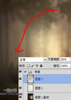 ‘photoshop合成制作手握火焰弓箭的刺客‘
