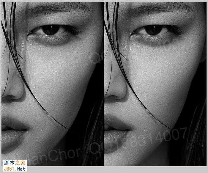 ‘Photoshop为普通模特图片精修及润色及加强质感‘
