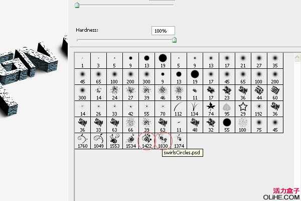 ‘ps打造潮流风格的超强质感纹理立体字‘