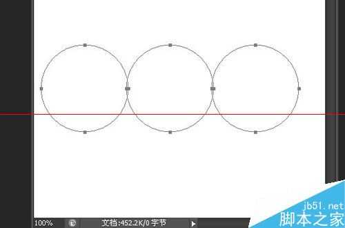 ‘photoshop中路径的对齐与分布的教程‘