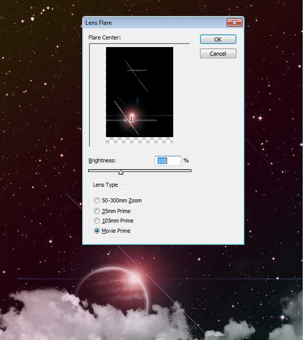 ‘Photoshop设计繁星点点的复古风格行星海报教程‘