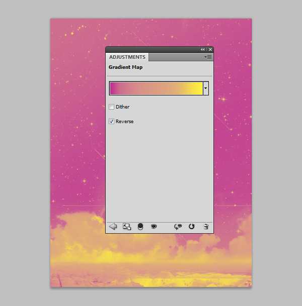 ‘Photoshop设计繁星点点的复古风格行星海报教程‘