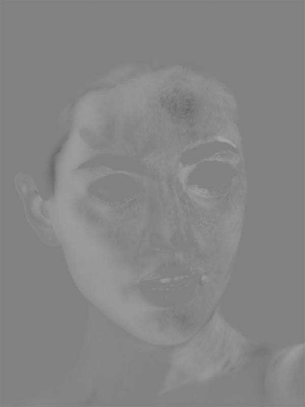 ‘photoshop使用DB（中性灰磨皮）精修人像图片实战教程‘